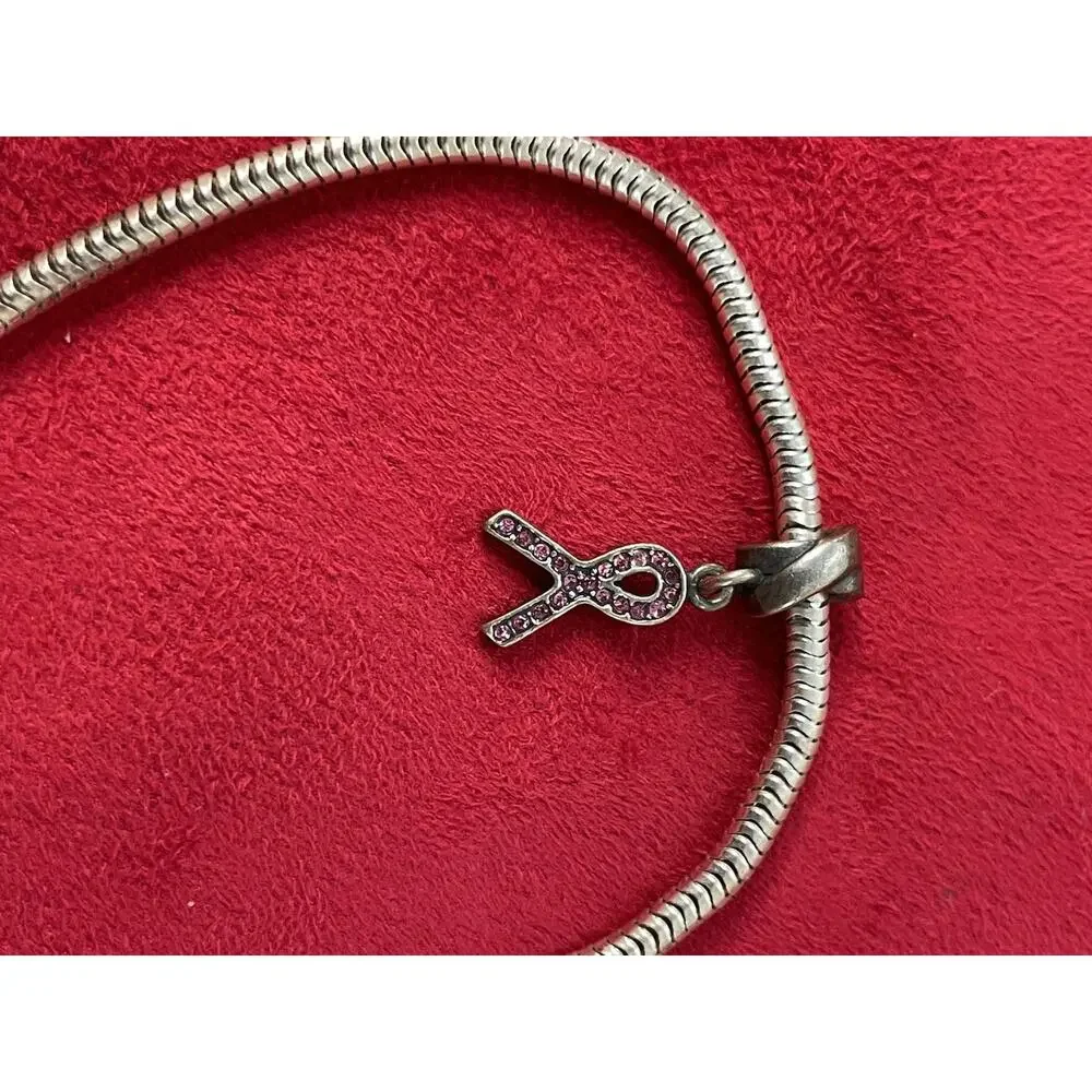 Charmed Memories Kay Jewelers Sterling Silver Snake Bracelet 7.5